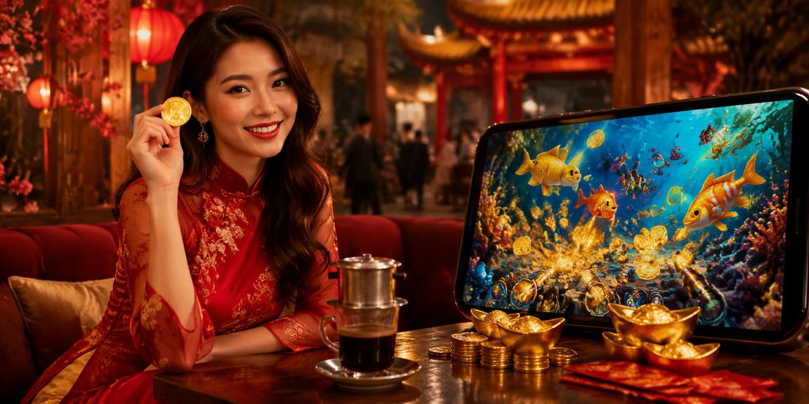 Người chơi tại Hà Nội sử dụng điện thoại đăng nhập casino trực tuyến bên tách cà phê sáng