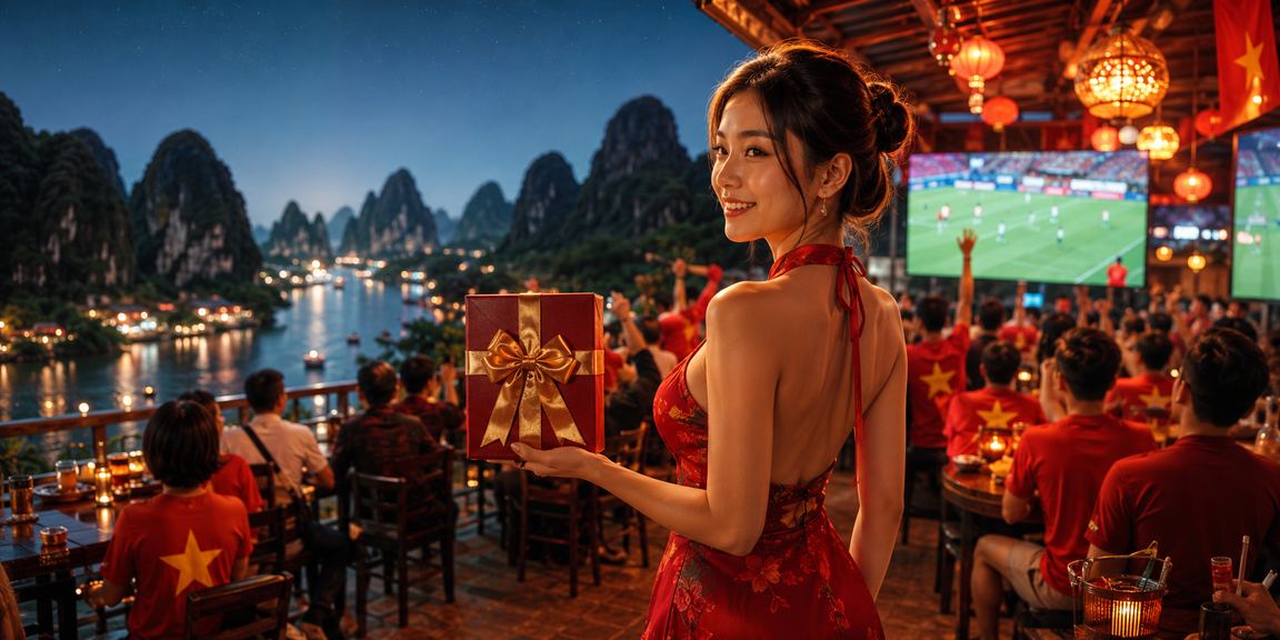 Người chơi tại Ninh Bình thư giãn và tham gia cá cược trực tuyến giữa cảnh núi non hùng vĩ